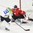 PARIS, FRANCE - MAY 6: Slovenia's Jan Mursak #39 stick handles the puck towards Switzerland's Jonas Hiller #1  during preliminary round action at the 2017 IIHF Ice Hockey World Championship. (Photo by Matt Zambonin/HHOF-IIHF Images)